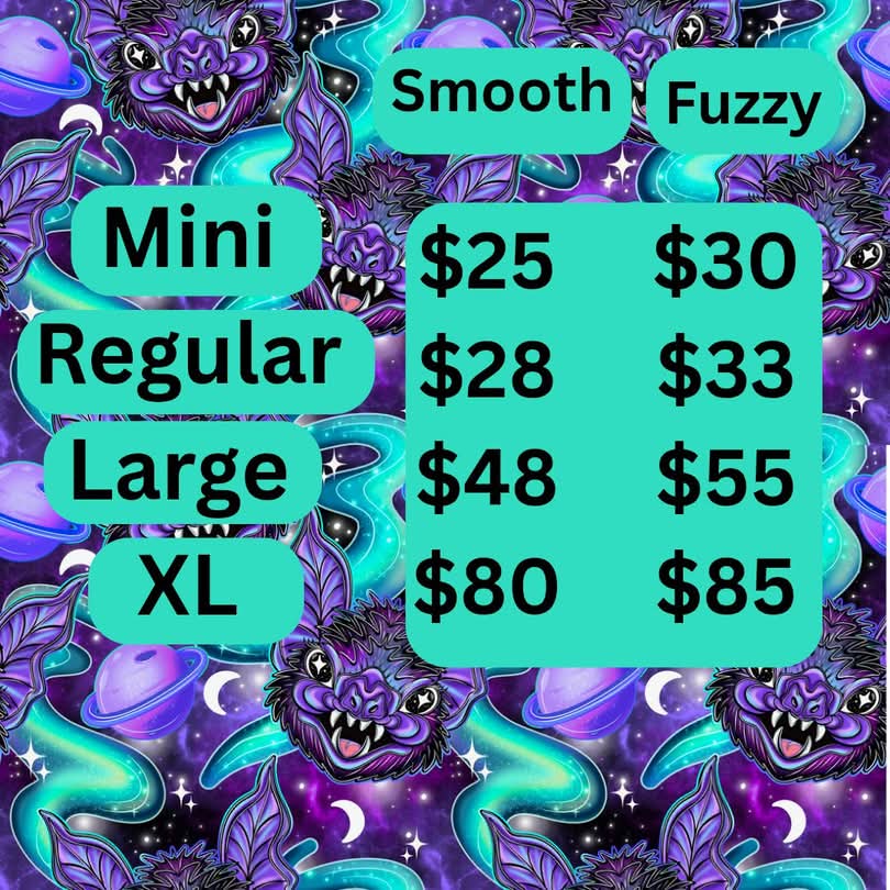 Plushie Customs Spots - only purchase ONE per customer