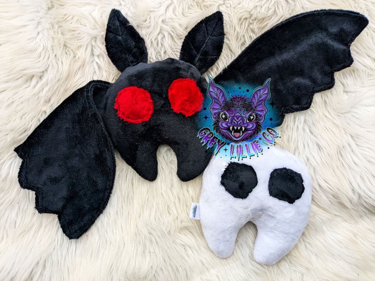 Mothman & Nightcrawler Plushies