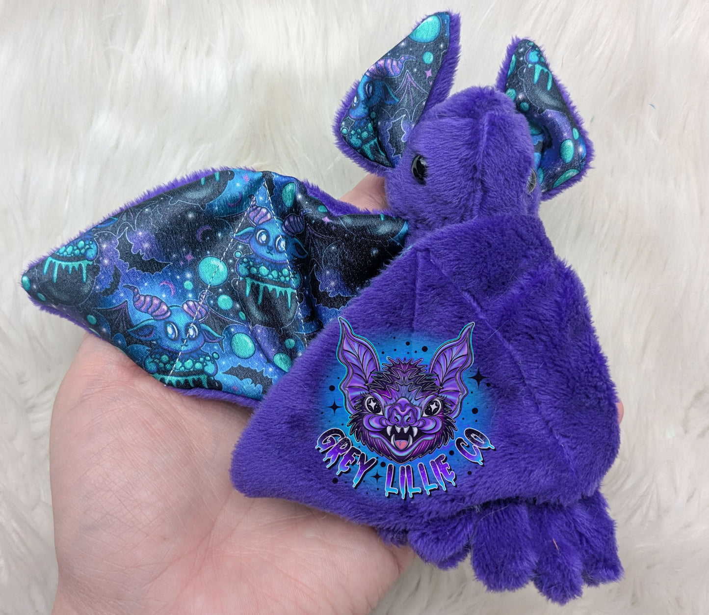 Bubble Baph Bat - purple smooth