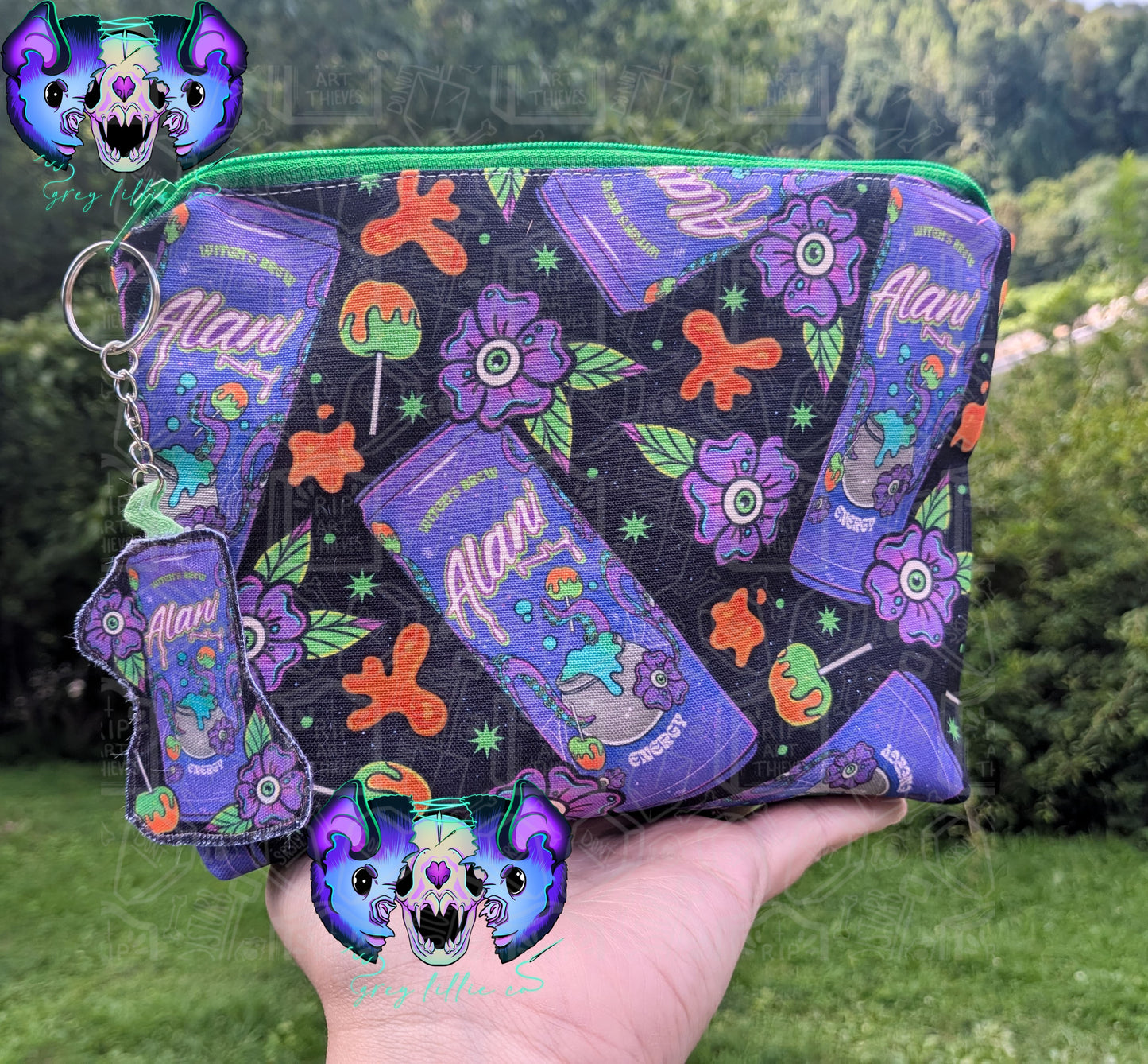 Witch's Brew Zipper Bag