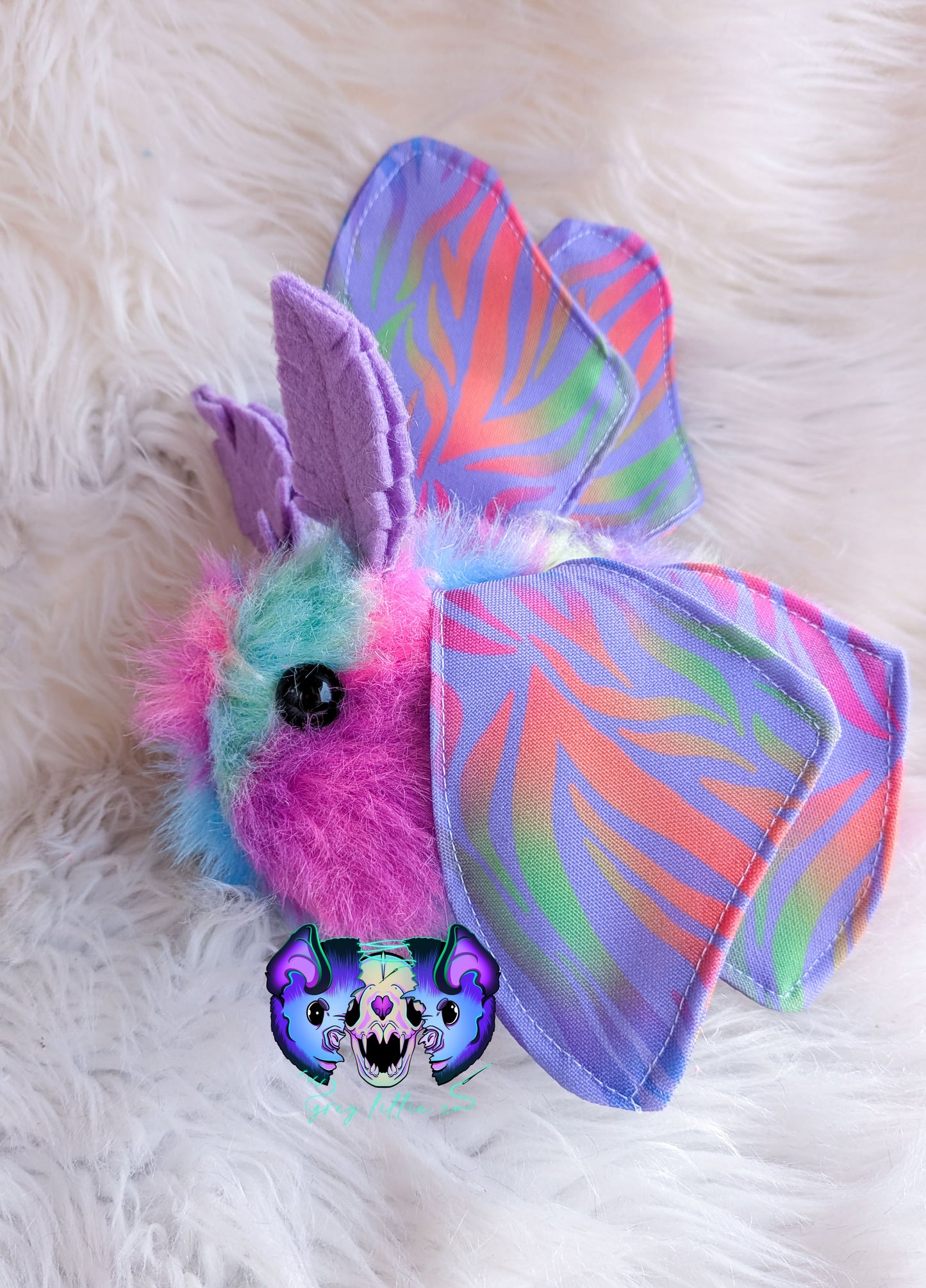 Rainbow Zebra Moth