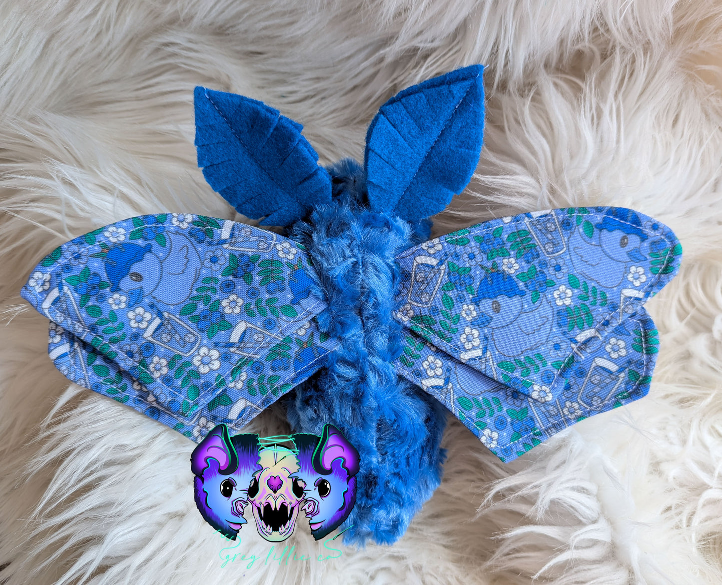 Blueberry Duck Moth