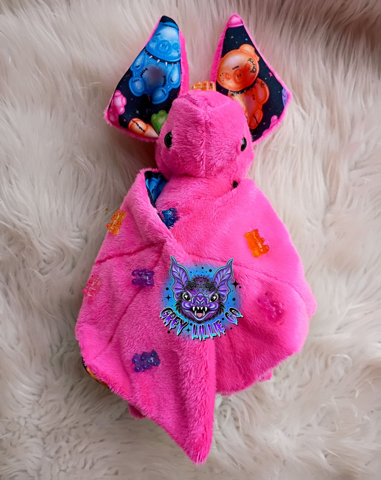 Large Goth Gummy Bears Bat