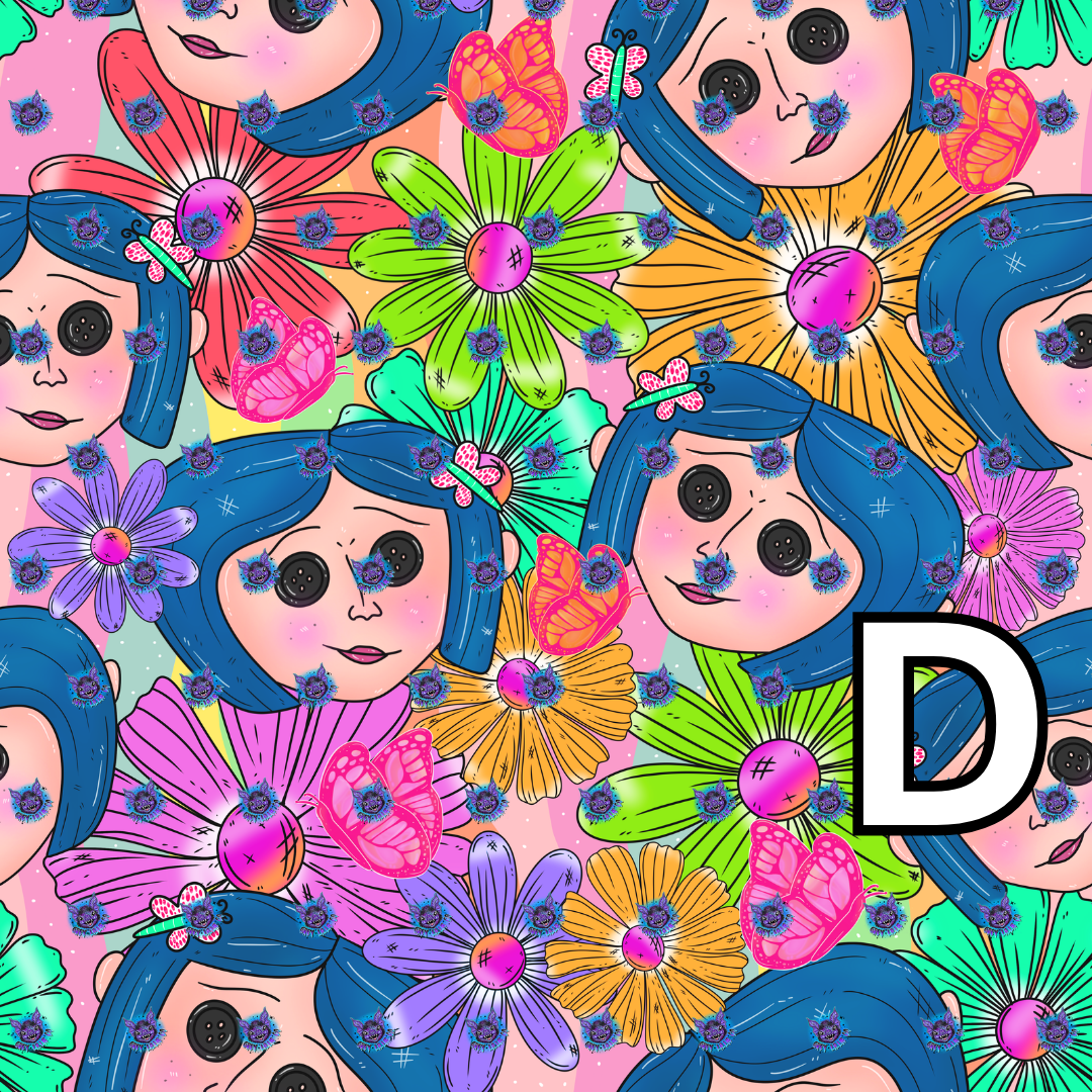 Large Button Doll *made to order*