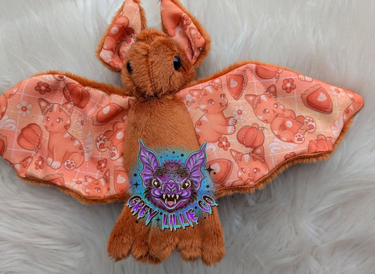 Pumpkin Pie Kitty Bat