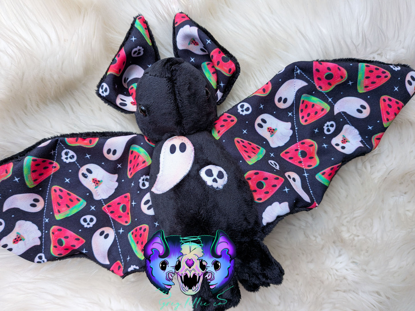 Watermelon Ghost Large Bat