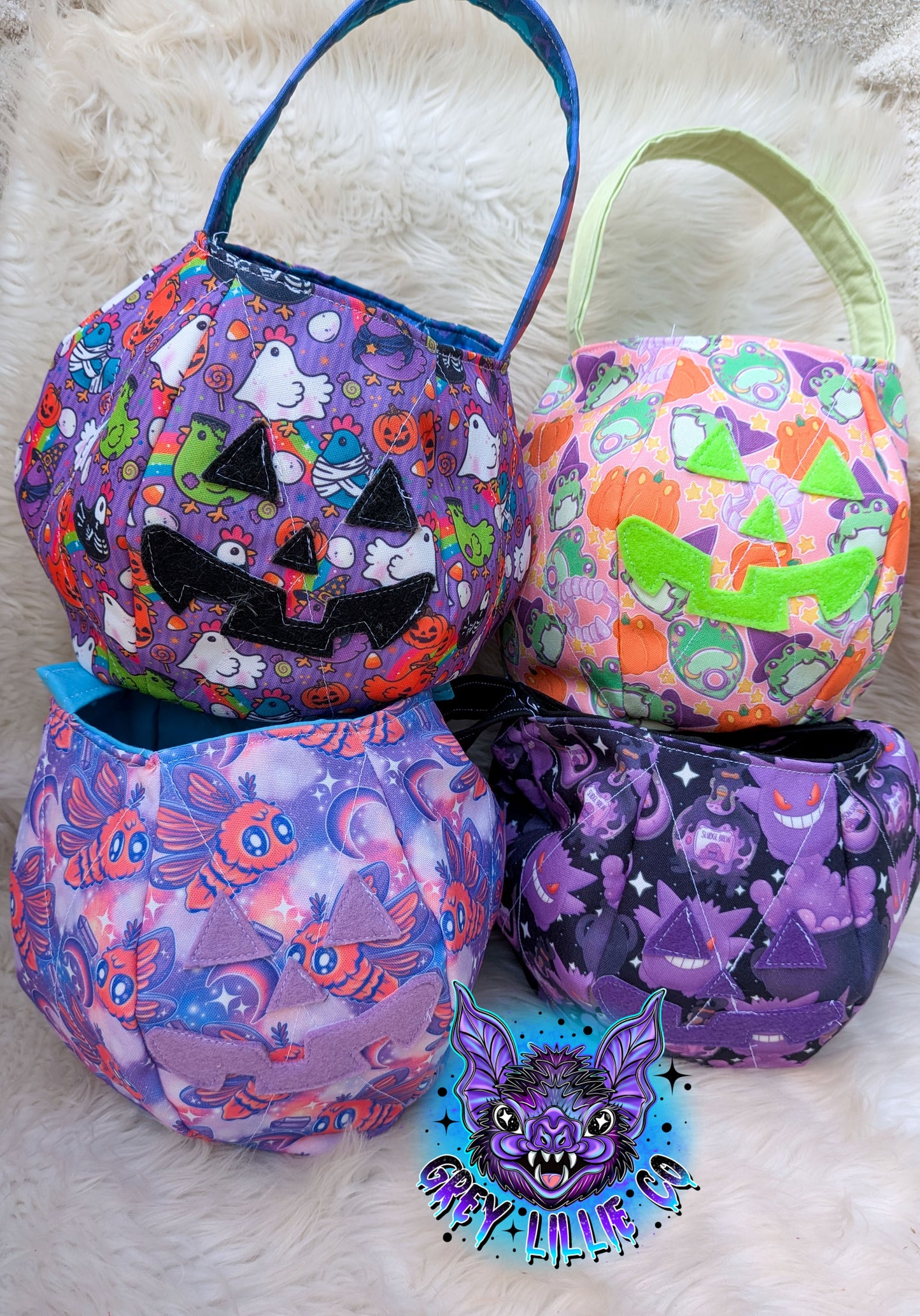 Halloween Pumpkin Buckets *preorder - ships early/mid Sept* please see my fb post in the group for all the details