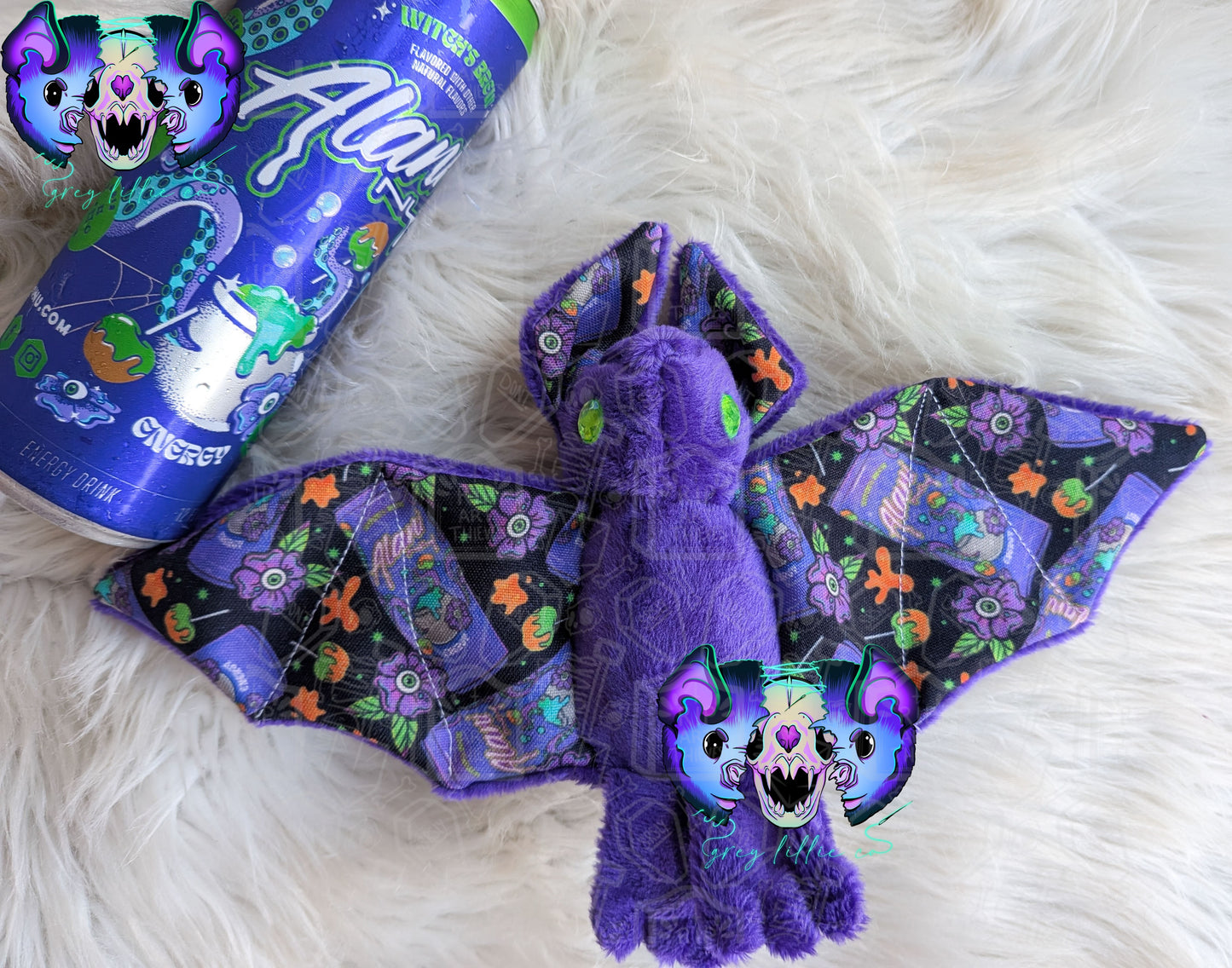 Witch's Brew Gem Eye Bat
