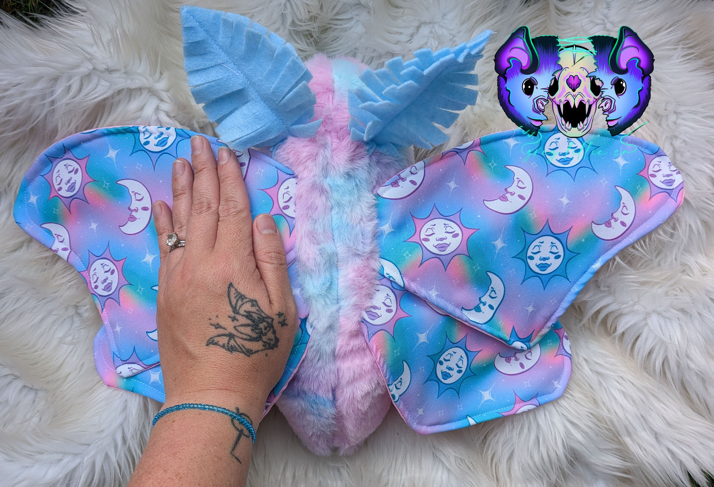 Cotton Candy Celestial XL Moth
