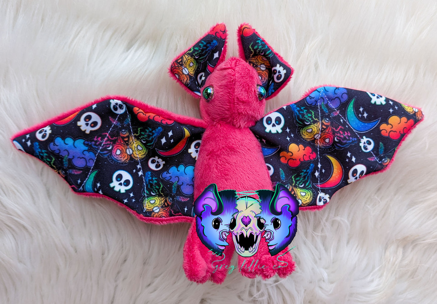 Rainbow Goth Moth Regular Gem Eye Bat