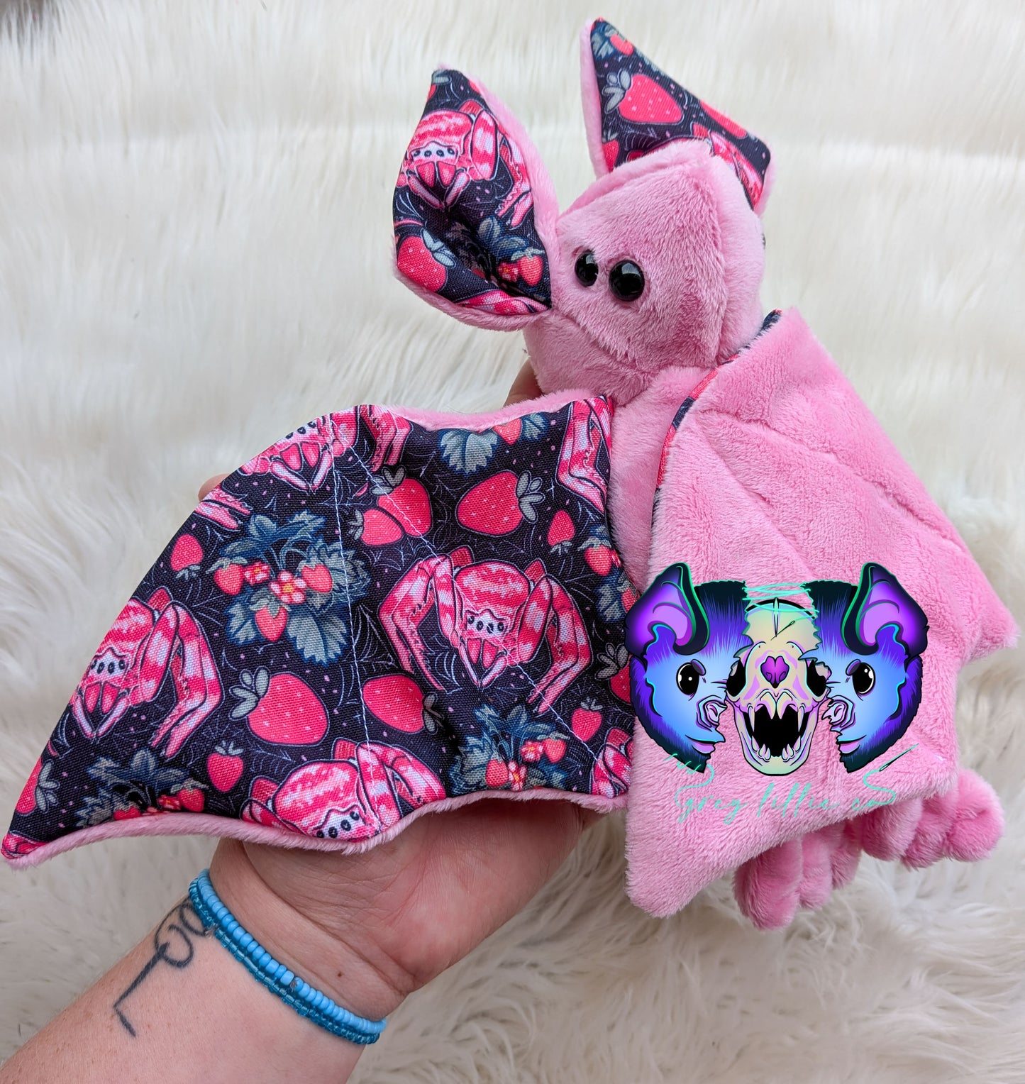 Strawberry Spider Large Bat