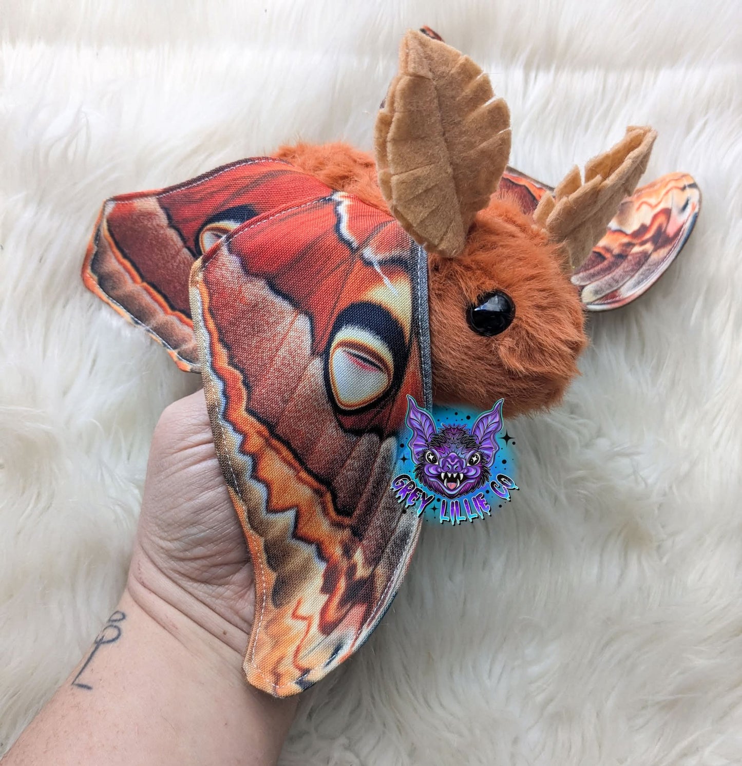 Atlas Moth Plushie