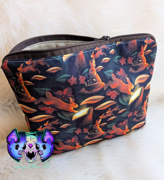 Jump into a Good Book Zipper Bag