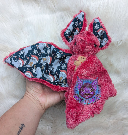 Christmas Ghost Bat plushie