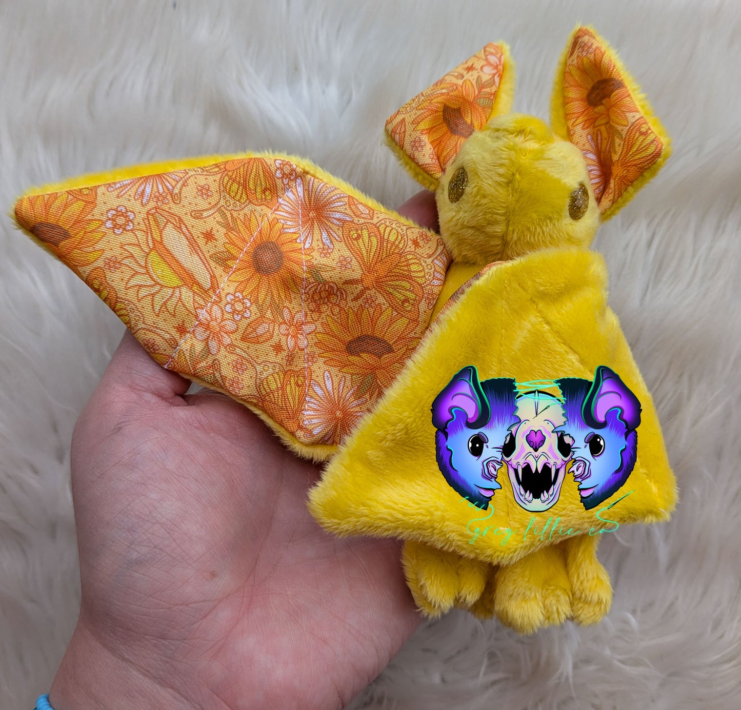 Yellow Crystal Moths Regular Gem Eye Bat